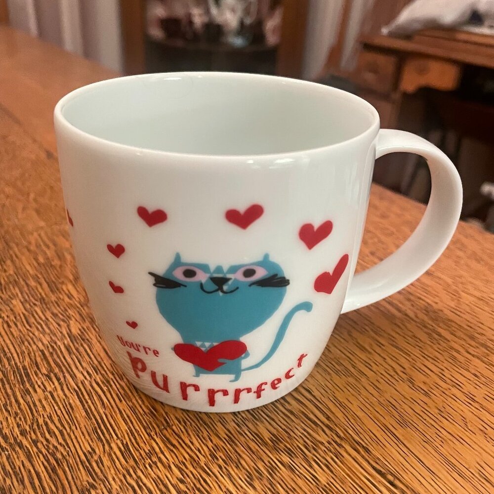 "You're Purrrfect" Cat Themed Coffee Cup Mug from Paperchase